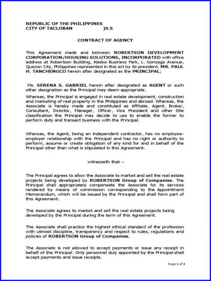 Training Agreement Between Employer And Employee Template Training Agreement Between Employer And Employee Template