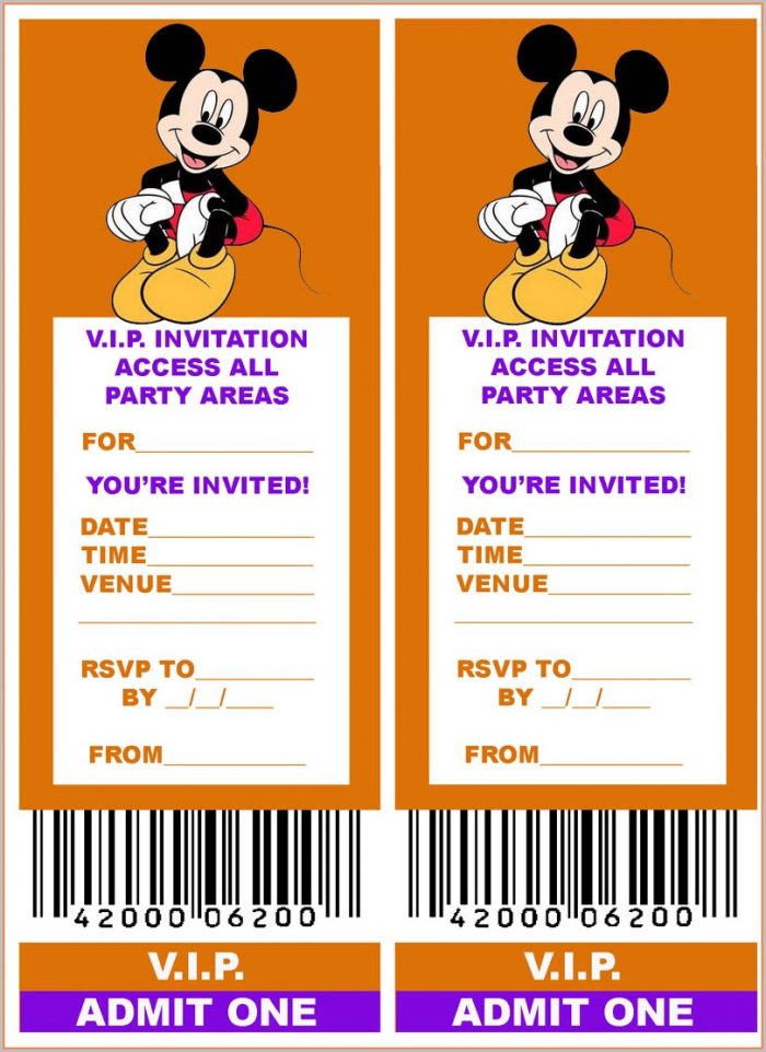 Vip Pass Ticket Invitation Template Vip Pass Ticket Invitation Template