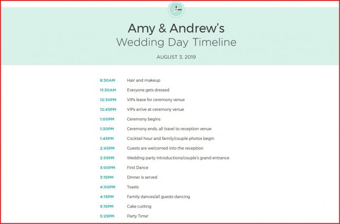 Wedding Itinerary Template Excel Wedding Itinerary Template Excel