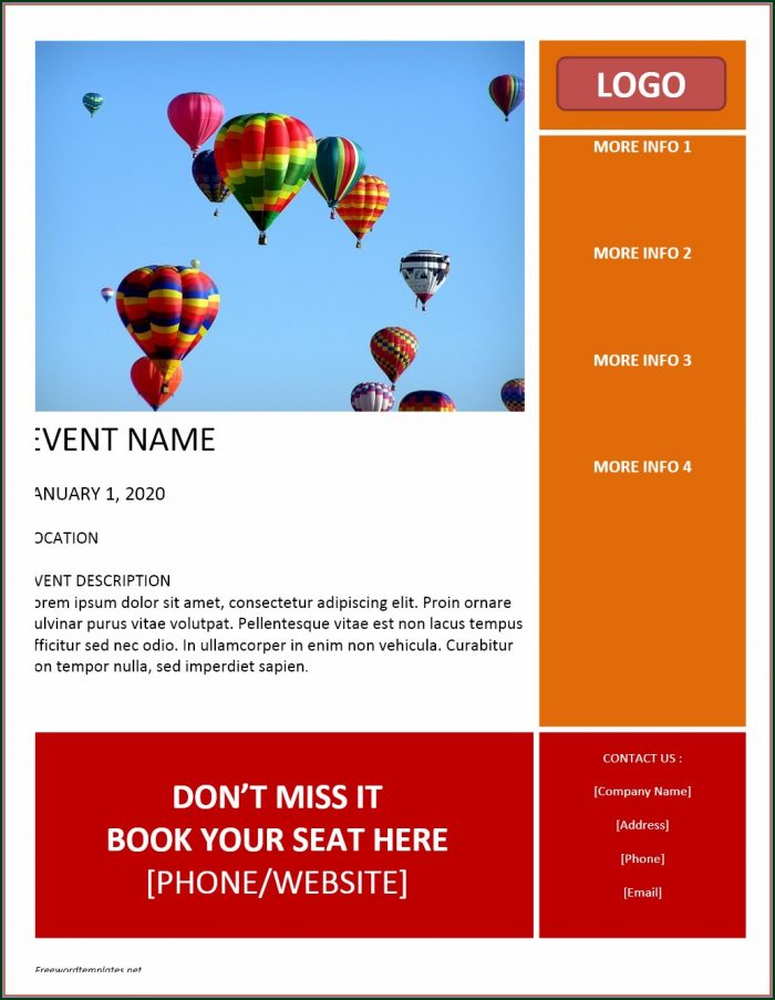 Word Document Advertisement Free Printable Flyer Templates Word Word Document Advertisement Free Printable Flyer Templates Word
