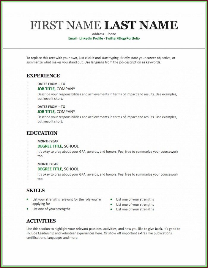 Word Document Downloadable Editable Free Resume Templates Word Document Downloadable Editable Free Resume Templates