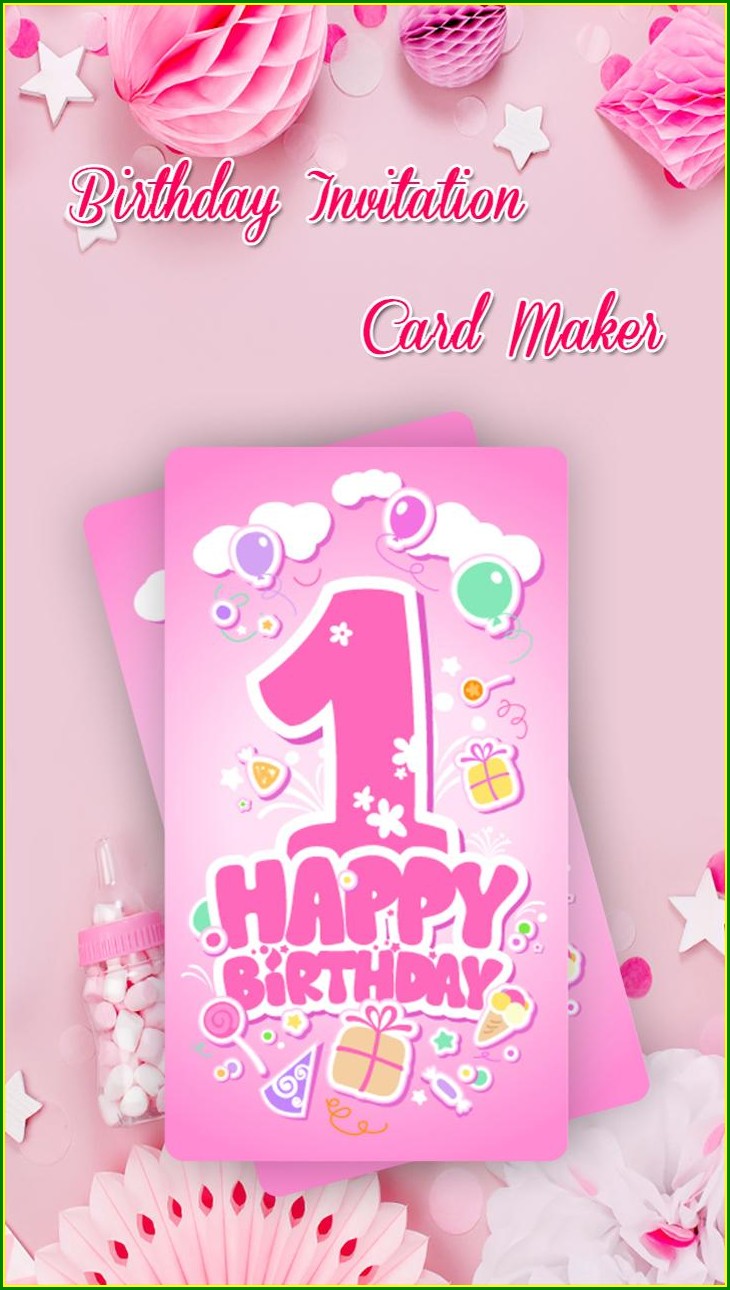 Birthday Invitation Card Download